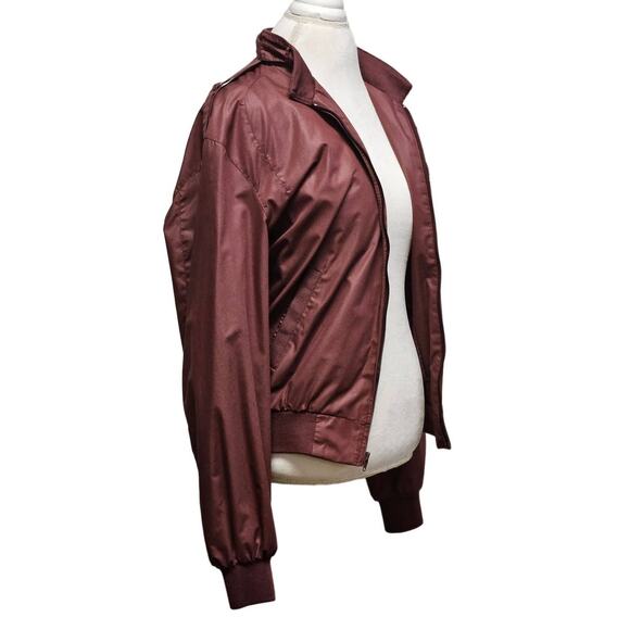 Members Only Vintage Unisex 80s Retro Racer Bomber Jacket Size 42 Large - Picture 2 of 13